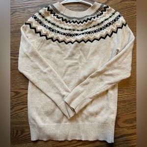 LOFT Fair Isle Sweater